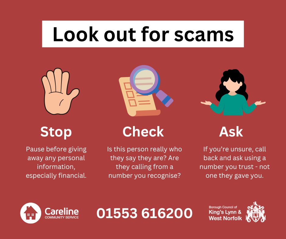 Careline_CS's tweet photo. Trading Standards @NorfolkCC have posted about the various scams taking place around the digital switchover of phone lines, how to spot them and how to deal with them on their scam alert page.

Please share with your communities.

https://t.co/GfvKv1fidD https://t.co/VHBSi3VEa1