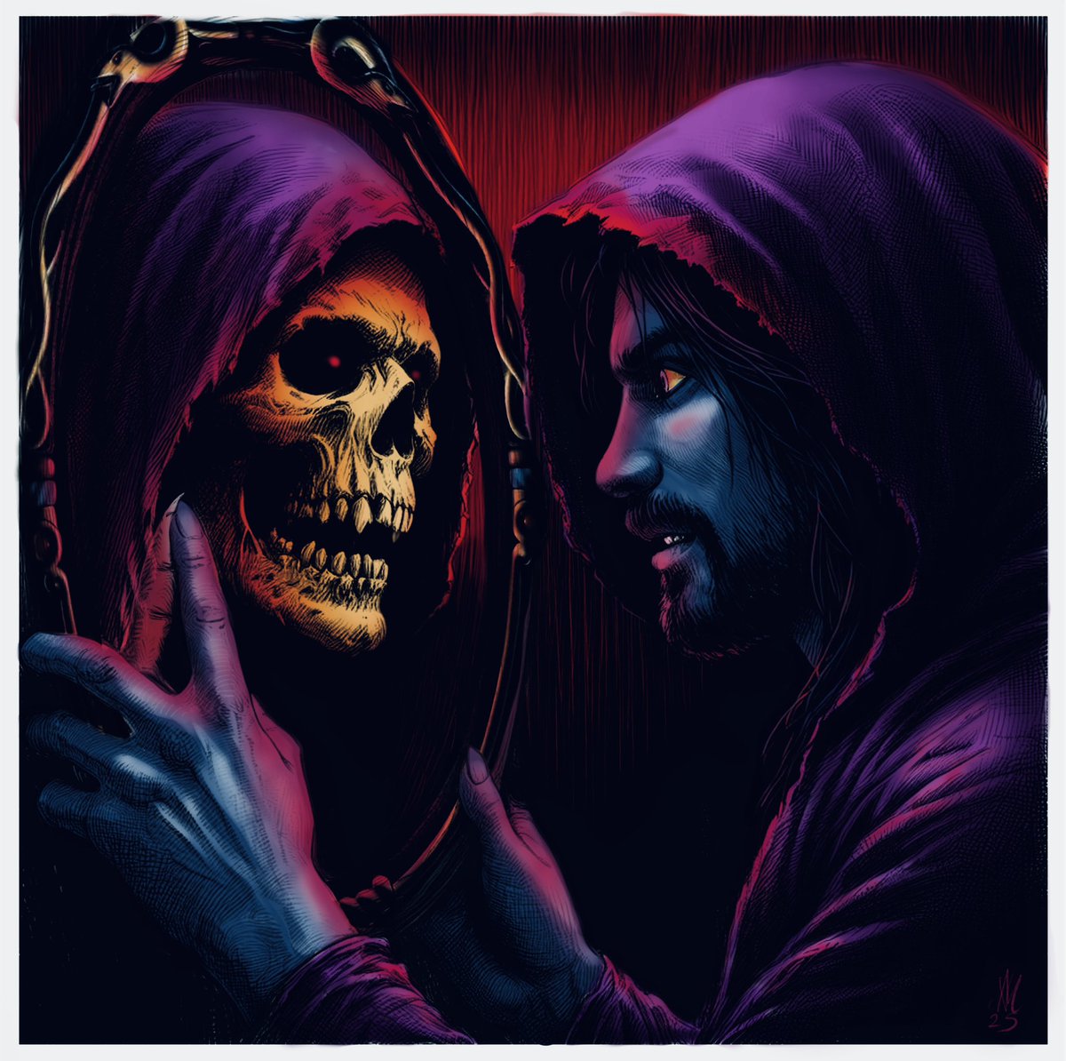 NicoMartelle's tweet image. I've been drawing #HeMan and the #MastersOfTheUniverse all my life, and today I had tears of joy while watching the movie trailer.