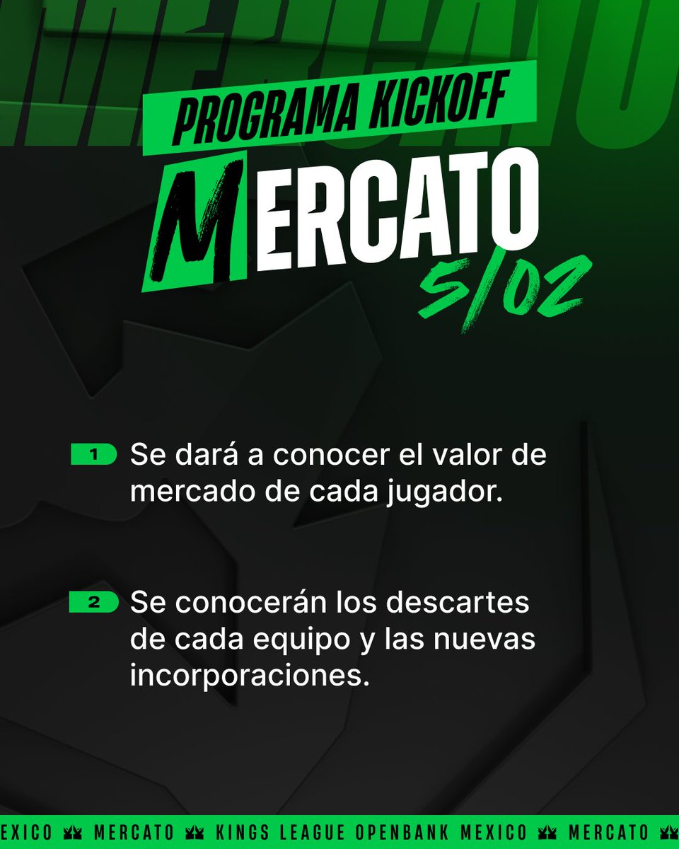 Kings League Openbank Mexico tweet media