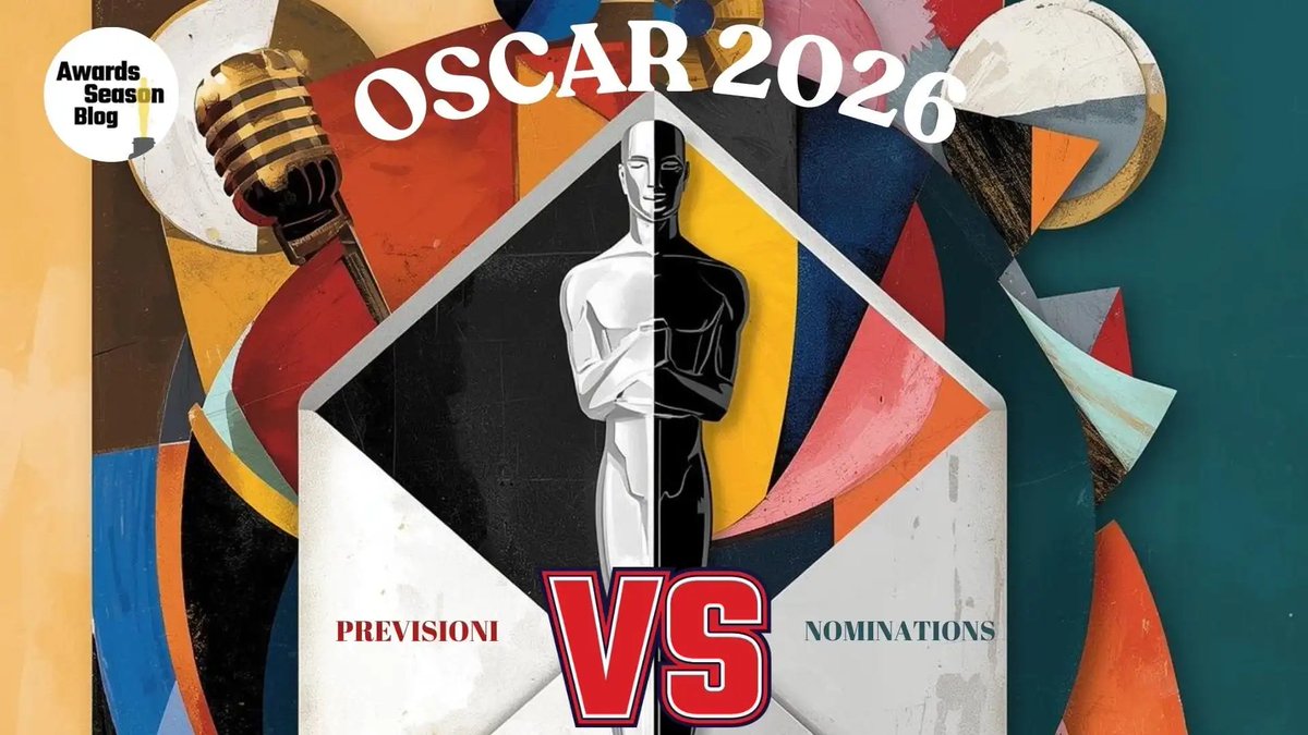 BlogSeason's tweet photo. Nominations #Oscar2026: tra le categorie più stravolte: documentario (2/5) mentre 3/5 effetti speciali, costumi e canzone. Di contro le categorie centrate al 100%: Miglior film, Miglior attore, Miglior film d’animazione, Miglior film internazionale https://t.co/dxDRmBZaOb https://t.co/vj61uzOQIe