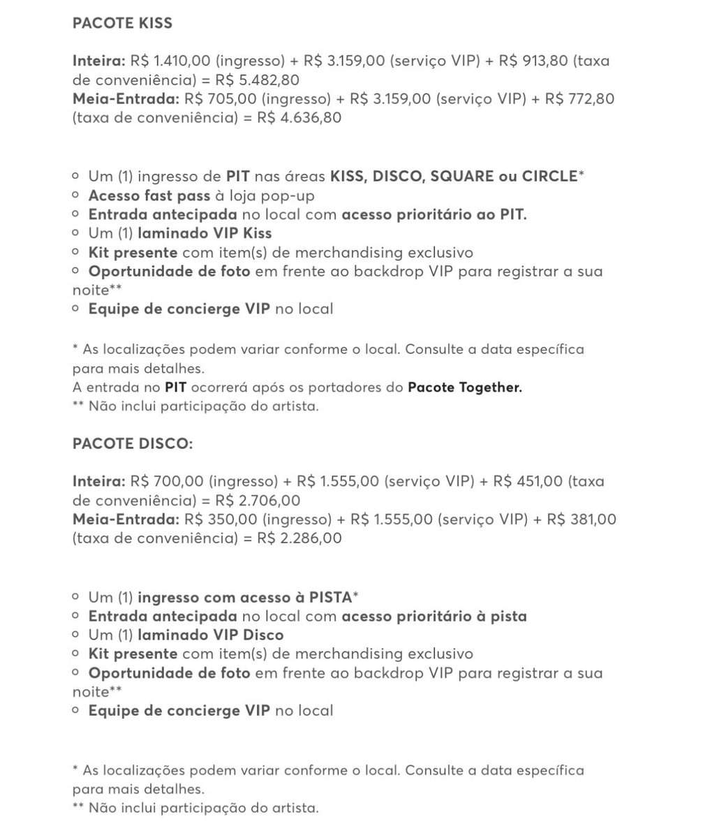 weinthecrowd's tweet image. 🚨 Informações sobre vendas do Harry Styles no Brasil 🇧🇷

Pré-vendas 🎟️ 
Santander Private &amp;amp; Select: 26/01 às 11h 
Santander: 27/01 às 11h 
Venda Geral: 28/01 às 11h

Pacotes VIP variam de R$ 2 mil a R$ 7 mil reais.
