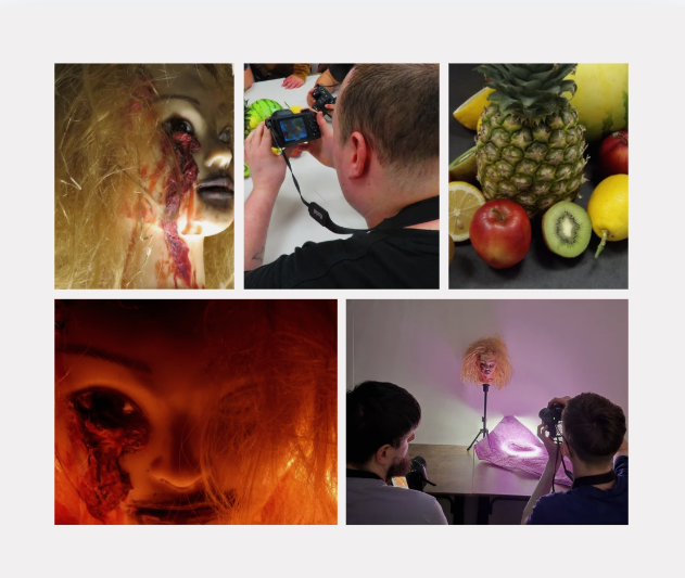 stepscic's tweet photo. Thanks to money raised at last year’s fundraising raffles, attendees have been using brand-new cameras to learn the basics of photography. From lighting and angles to creative projects like fruit still life and creepy heads, they’ve already captured some amazing images. https://t.co/PWMdFaMXaw
