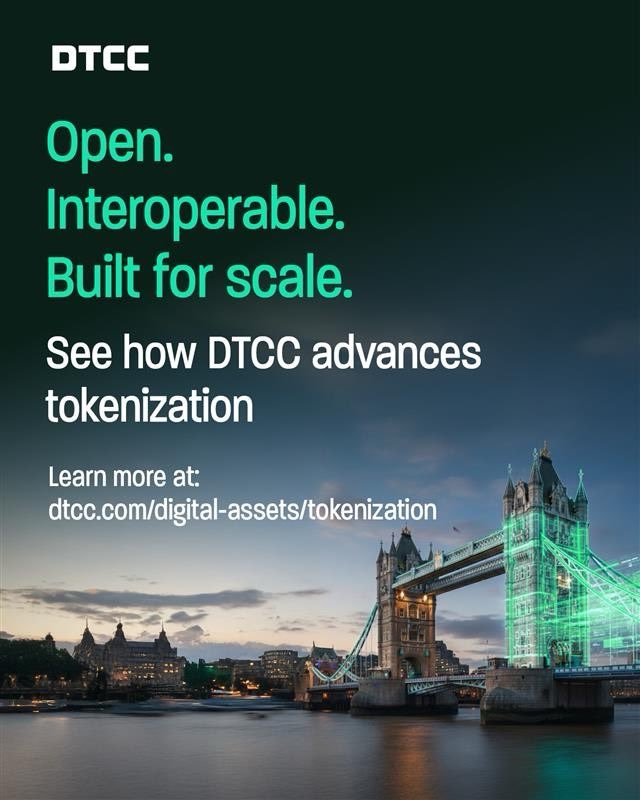 The_DTCC's tweet image. Interoperability is critical to create scale. We’re ready, join us. Discover more: dtcc.com/digital-assets…