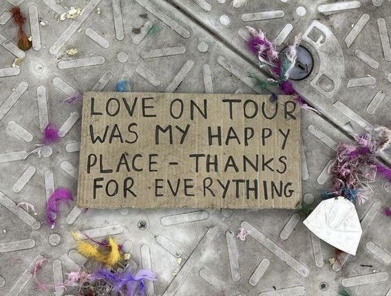 goodbye love on tour you will always be loved 💌