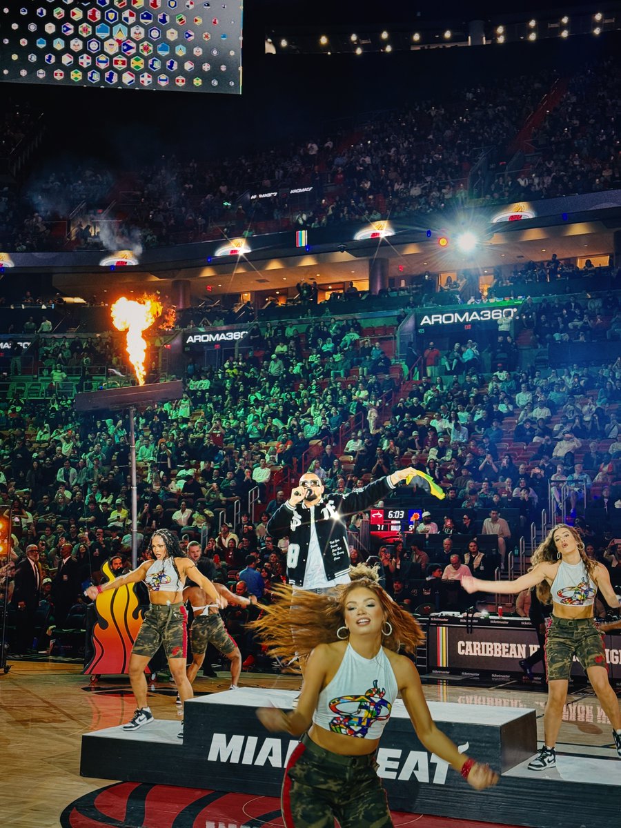duttypaul's tweet photo. Celebrated our #Jamaican culture Proudly wid di @miamiheat recently. Together we keep pushin di message to #BuildBackStronger #FaithWeAKeep ๐ช๐พ https://t.co/LXcJjYEzAq