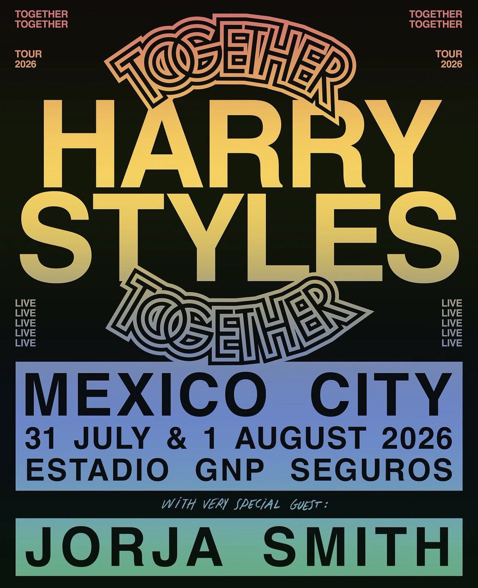 HS_News_'s tweet image. Together, Together Tour 2026

RESIDENCY TOUR

🇳🇱 Amsterdam: 
May 16/17/20/22/23/26

🇬🇧 London: June 
12/13/17/19/20/23

🇧🇷 São Paulo: 
July 17/18

🇲🇽 Mexico City: 
July 31 
August 1