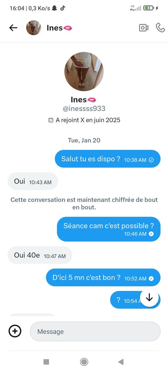 liosacrer's tweet photo. Je vous mets la preuve que c'est une arnaqueuse, ça commence comme ça... https://t.co/6HldCNl6BN