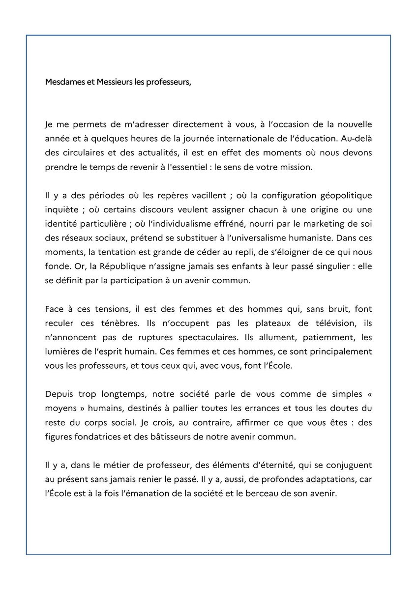 Édouard Geffray tweet media