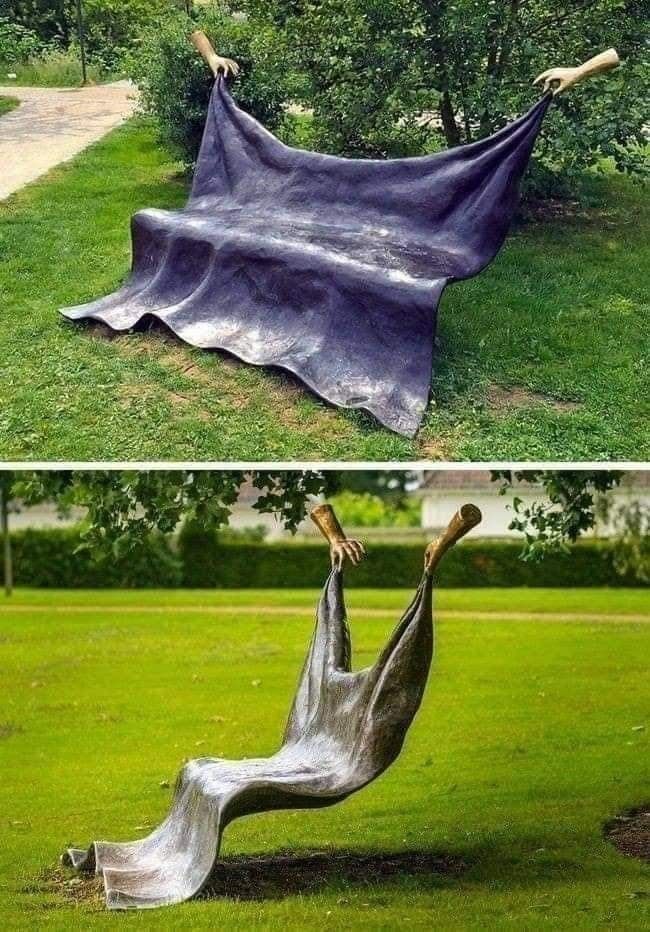 Is it a bench.... or art?