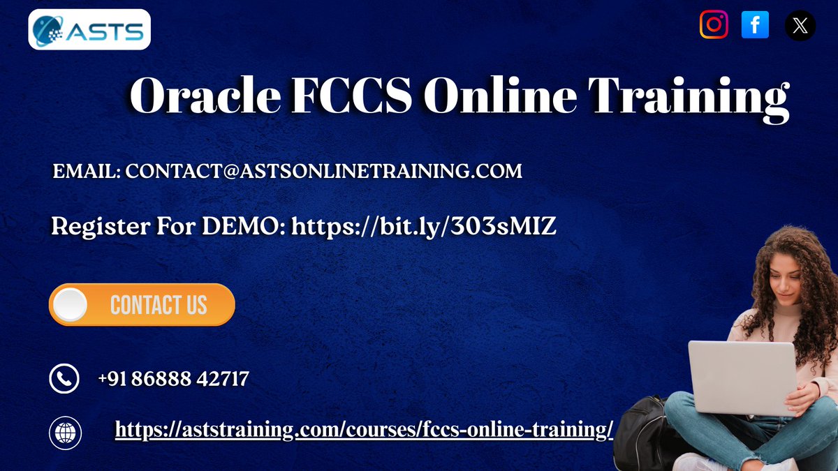 AstsTraining's tweet photo. 𝐑𝐞𝐠𝐢𝐬𝐭𝐞𝐫 𝐟𝐨𝐫 𝐃𝐞𝐦𝐨 𝐨𝐧 𝐎𝐑𝐀𝐂𝐋𝐄 FC𝐂𝐒: https://t.co/iIZujF0C3P
𝐊𝐧𝐨𝐰 𝐌𝐨𝐫𝐞: https://t.co/6CFuxEIzg0
#OracleFCCSNewBatch #FCCSOracle #FCCSCourse #FCCSOnlineTraining #FCCSTraining #OracleFCCS #FCCSTraininginHyderabad #FCCSOnlineCourse #DemoonOracleFCCS https://t.co/VhhELkn0ps