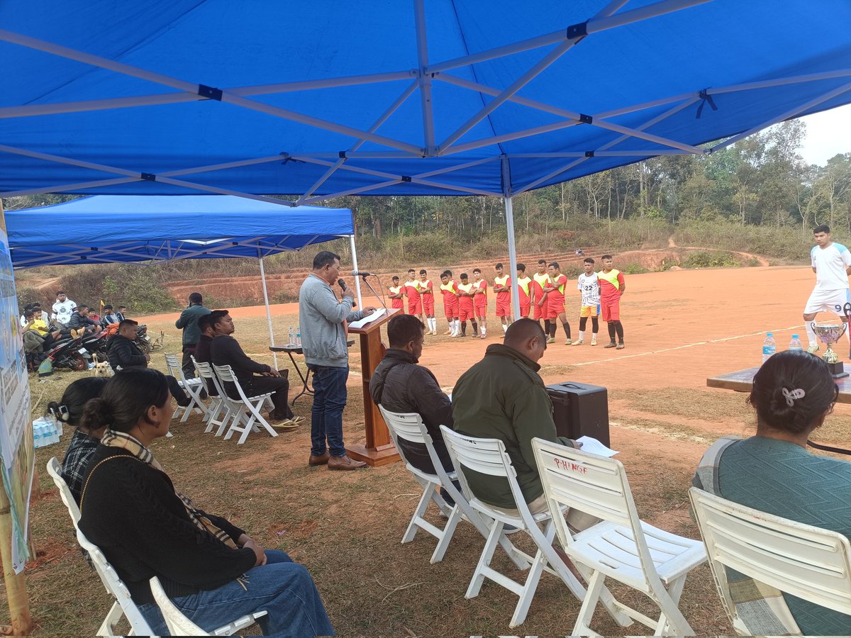 RisyonSports's tweet photo. Risyon Sports Club Shillong emerged victorious in a friendly football match against Young Minds Association at Bhoirymbong, winning 1-0. The match was part of an initiative to raise awareness about drug abuse and celebrate Meghalaya's 54th Foundation Day. https://t.co/B3FkLu3SkV