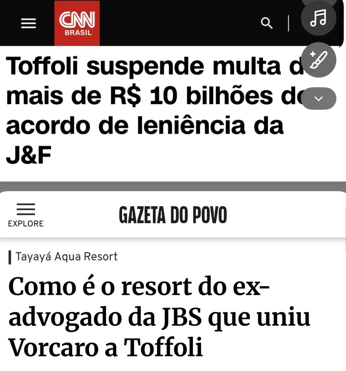 Maubmarcon's tweet image. Só juntar os pontos que a gente descobre de onde veio o dinheiro para o ministro comprar o Resort e colocar no nome do advogado da empresa que ele cancelou uma multa de 10 Bilhões.