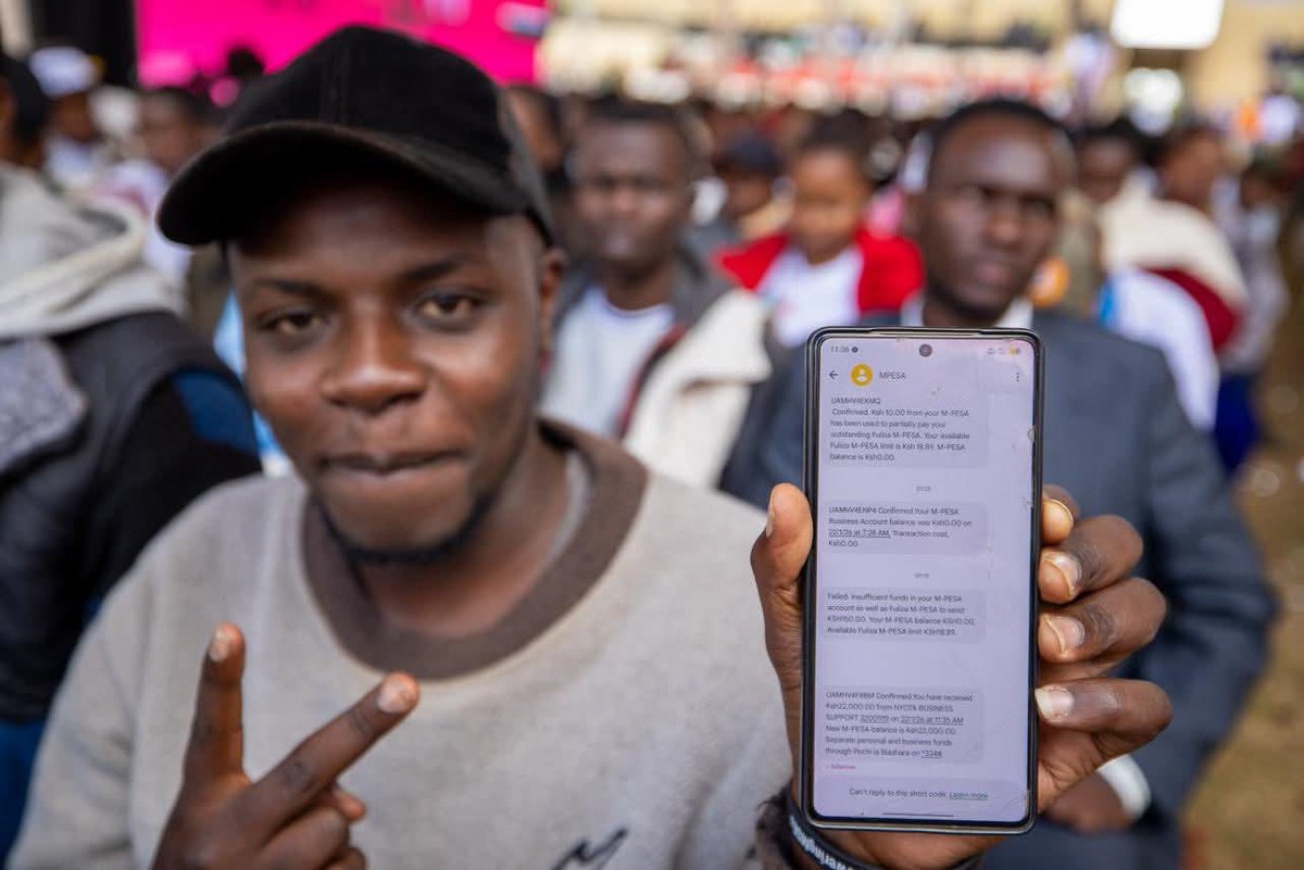 SusanAMangeni's tweet photo. Our President presided over the launch of the NYOTA Business Start-Up Capital disbursement for young entrepreneurs from Meru, Embu, and Tharaka Nithi counties at Kinoru Stadium in Meru Town.

The initiative will benefit 6,720 young entrepreneurs from the three counties, with a total of KSh 168,000,000 disbursed to support the establishment and growth of their businesses.

Nationally, a total of 121,800 youth are set to receive start-up capital of KSh 50,000 each, with the first phase of the program scheduled for completion by 3rd February 2026.

In addition to the financial support, all beneficiaries will receive structured business mentorship following the disbursement. This will help young entrepreneurs establish sustainable enterprises and integrate into the local business ecosystem.