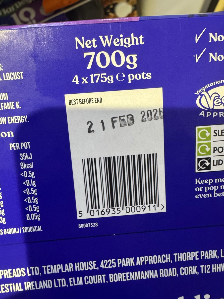 PawelDecowski's tweet photo. . @hartleysfruit @asda This is the 2nd time I’m binning an entire 4-pack of blueberry and blackberry jelly because it’s extremely bitter. And the colour is duller than one I got from Tesco which tastes fine. https://t.co/6wCCq6IQx2