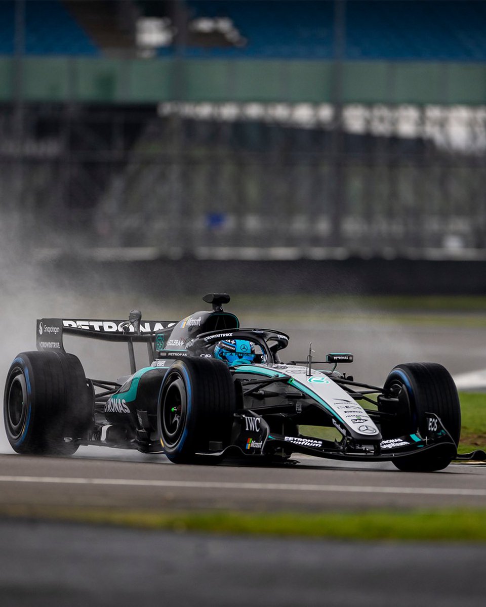 First look at our W17 on track 🤩