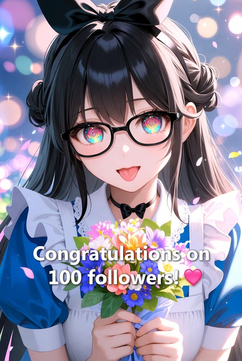 LiliCat86239 リリちゃん、100人達成おめでとうございます