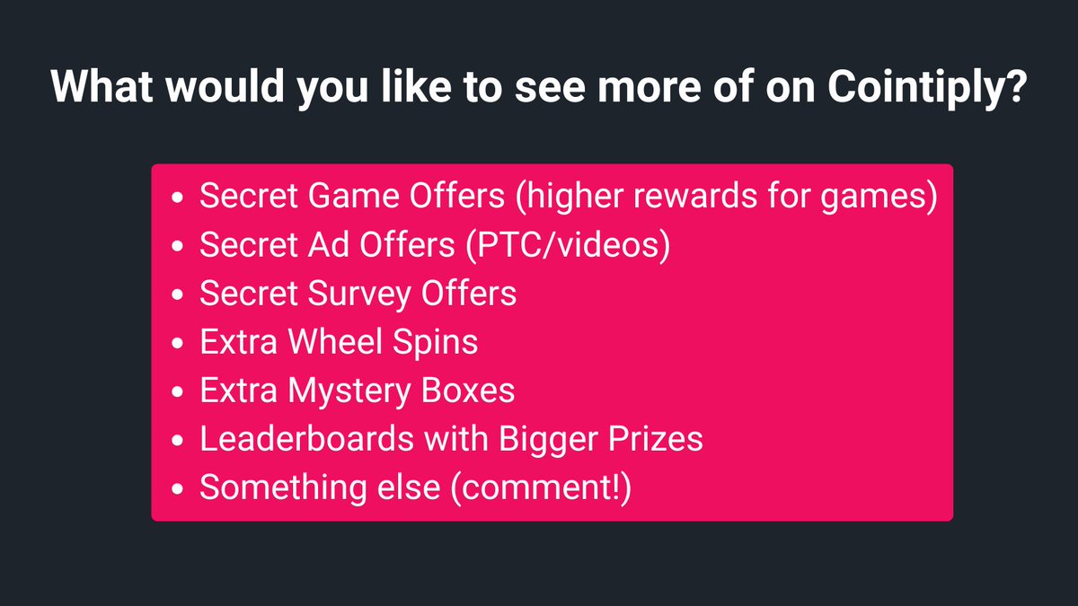 Cointiply tweet media