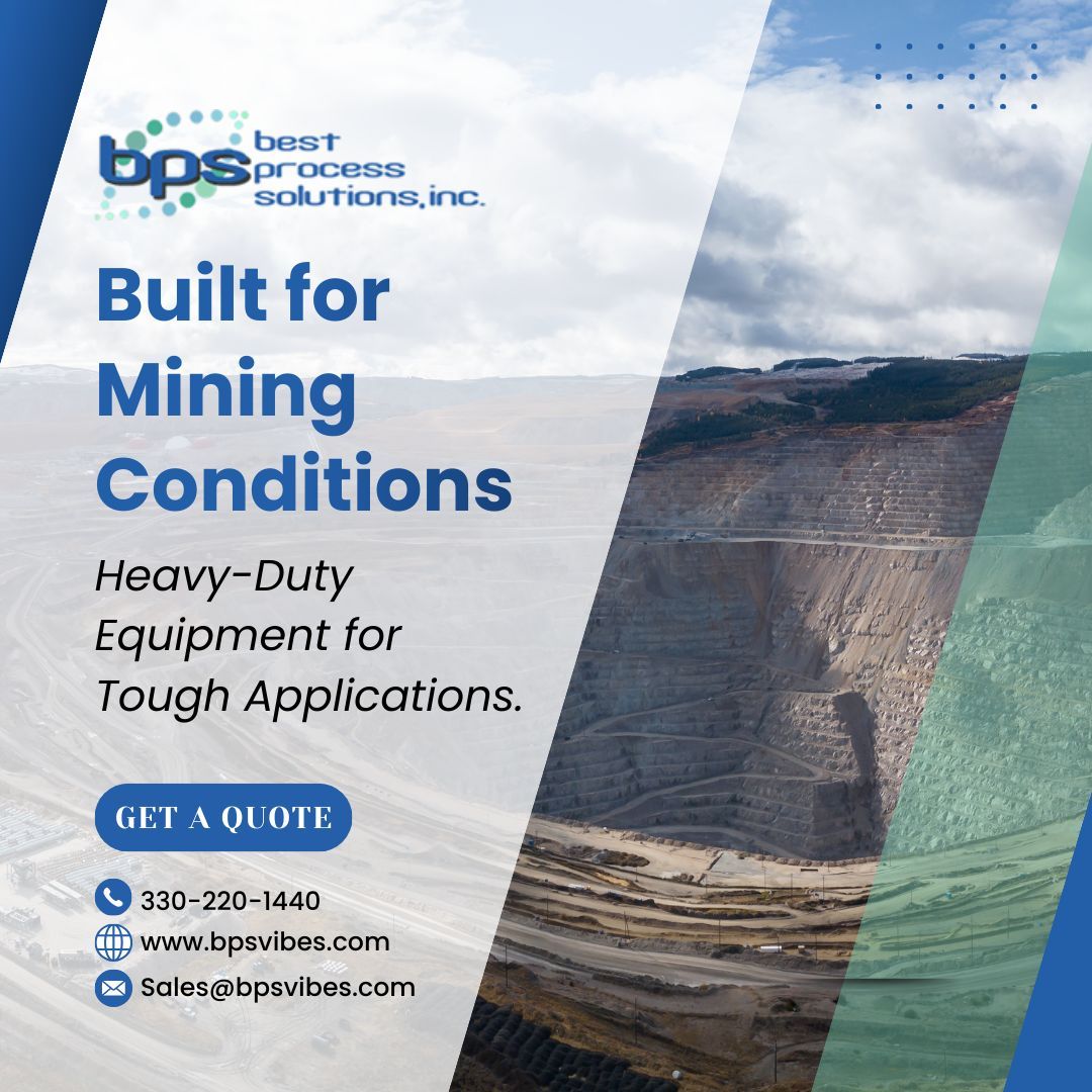 Mining operations demand equipment that can handle heavy loads and abrasive materials.
BPS solutions are built for durability, reliability, and performance.

Power your mining operation with confidence. 👉 Learn more through the link in our bio.
.
.
#miningindustry #industrial