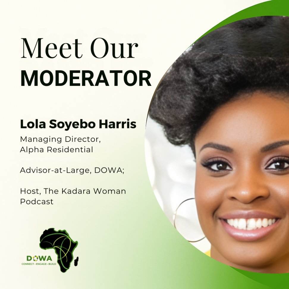 Spotlight on Lola Soyebo Harris: Founder of Kadara Media, host of @TheKadaraWoman, and moderator for our Black Tax &amp; Brain Gain talk. Join the conversation Jan 28. RSVP: linkedin.com/events/blackta…