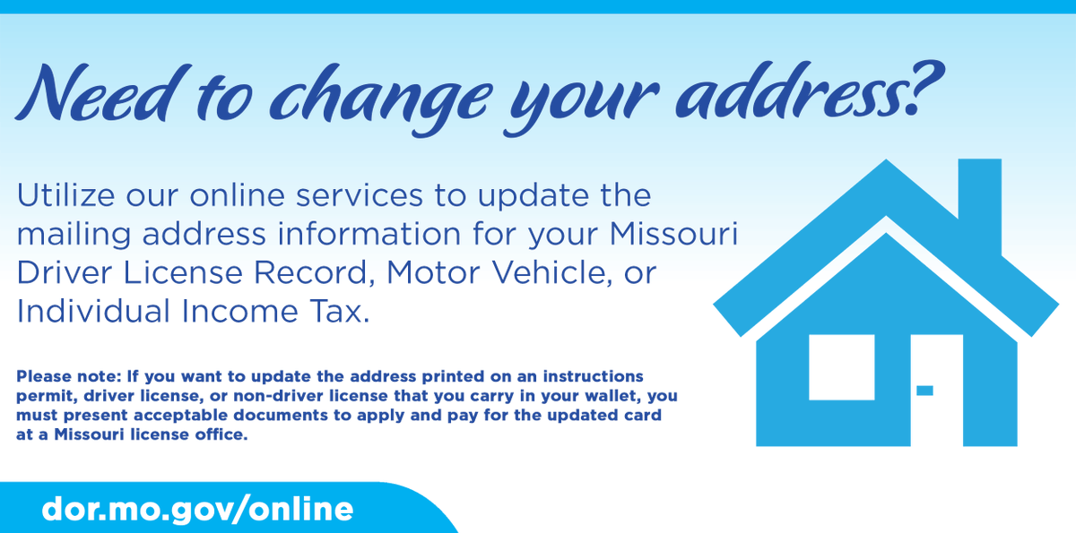 Moving can be an exciting and stressful time. To ensure a smooth transition, don’t forget to visit loom.ly/vzfIX1o to update your mailing address for your driver license, motor vehicle, and individual income tax records.