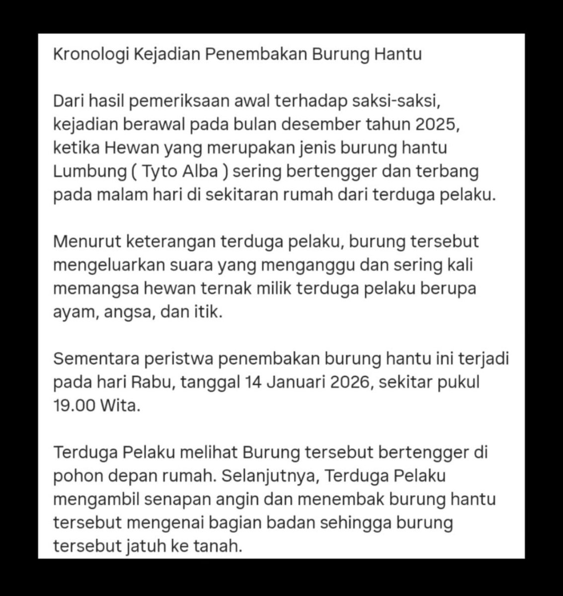 jellypastaa's tweet image. adek ini dibunuh dua kali. dianya dibunuh, dibunuh juga namanya.

agaknya sama dengan salah satu kejadian ya bang @pandji 🙂‍↔️