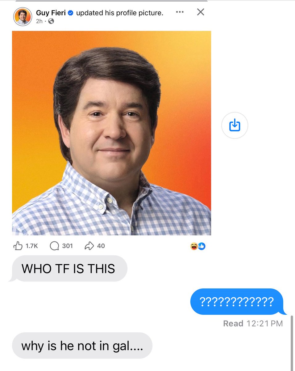 guy fieri is gyaru if you think about it