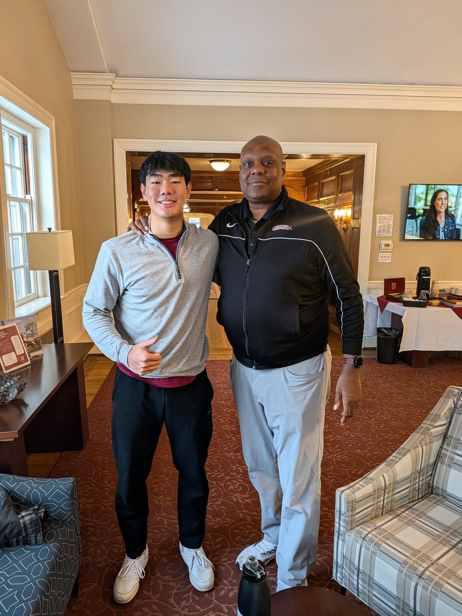 Thank you <a href="/coach_dees/">CoachAD</a> for stopping by today and talking to me about <a href="/BigRed_Football/">Cornell Football</a>! Loved learning about the program and culture, and i’m excited to be on campus soon.

<a href="/DanSwanstrom/">Dan Swanstrom</a> <a href="/Coach_Boria/">Luke Boria</a> <a href="/GardnerCousins1/">Gardner Cousins</a> <a href="/GovsFootball/">Governor's Football</a> <a href="/NE6FB_Recruits/">NE-Recruits</a> <a href="/ScoutingNE/">Coach Silva</a>
