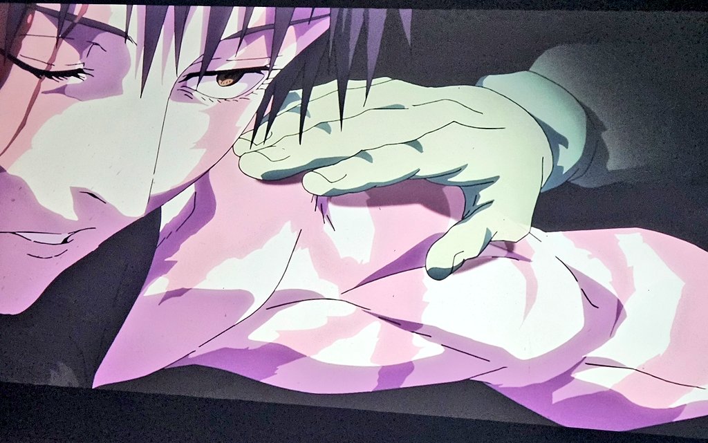 TheSkimaskG_'s tweet photo. Jujutsu Kaisen Season 3 Episode 4 Maki just got a fully dedicated episode And it was absolutely phenomenal
#JujutsuKaisen  #呪術廻戦       #JJK #anime 
This felt like passing of the Torch.
https://t.co/6YGTNzdFgZ https://t.co/OjRApWuUsv