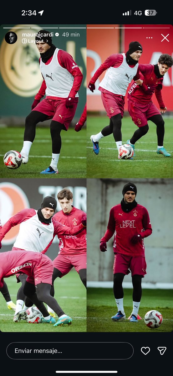 Wanda lo mandó a laburar y él le hizo caso.