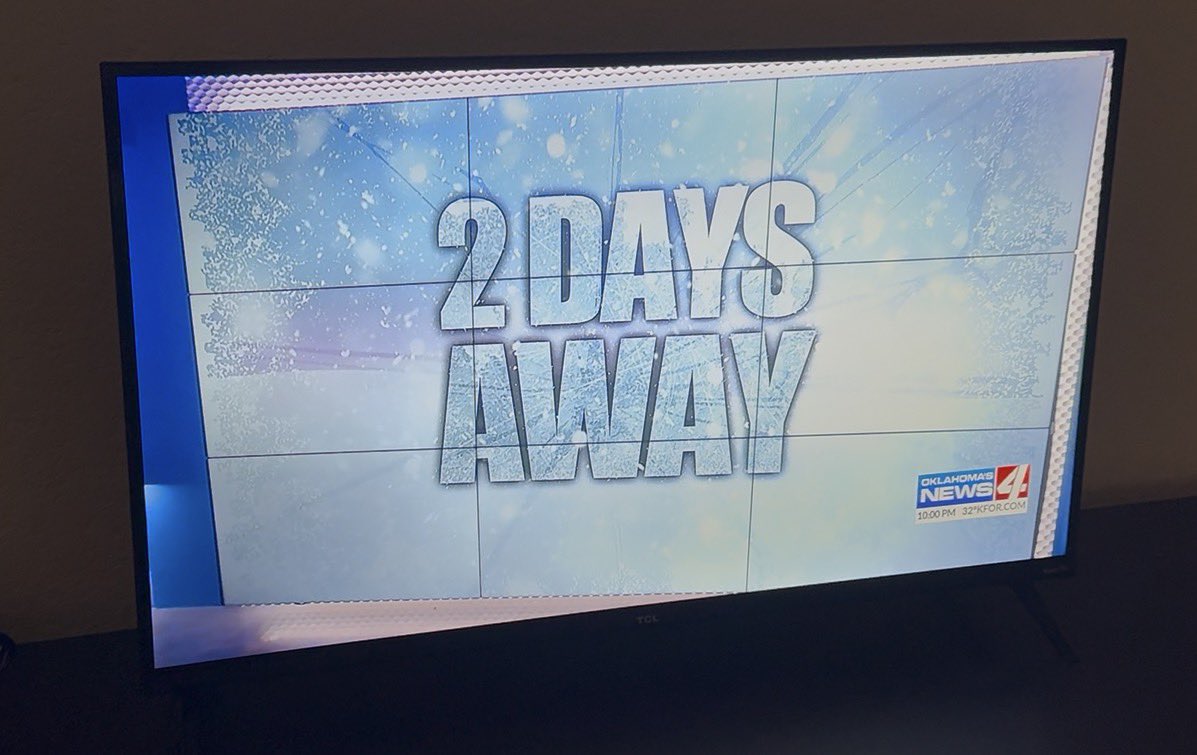Oklahoma TV channels treating this winter storm as if it’s the rapture