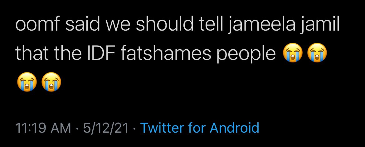 onlytheblye's tweet image. anytime Jameela Jamil is on my feed saying some bullshit this is all i can think about