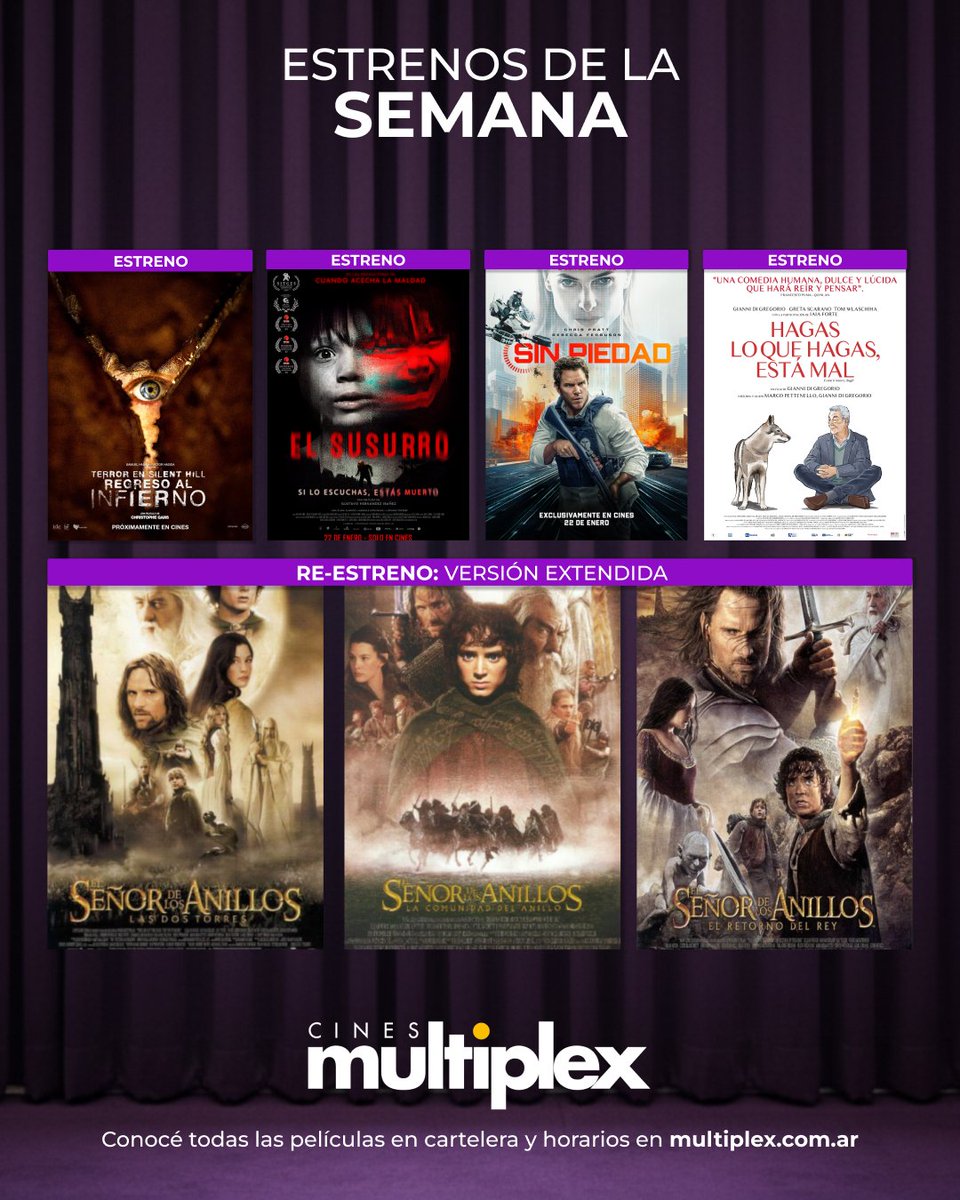 Multiplex Cines tweet media