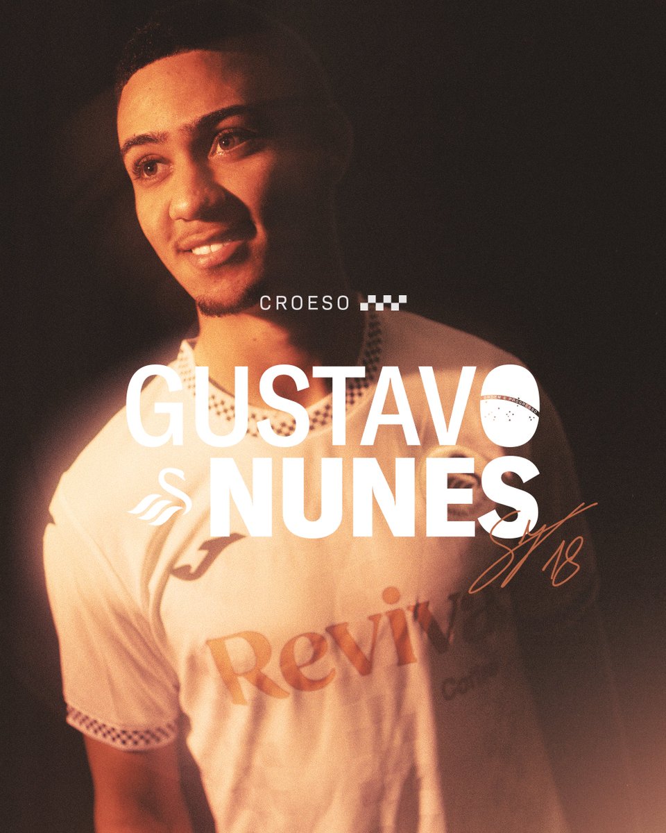SwansOfficial's tweet image. ✍️ Bem-vindo Gustavo 🇧🇷

We are pleased to confirm the signing of Gustavo Nunes on loan through to the end of June 2026, subject to relevant approval.

👉 swanseacity.club/4b8RfPt
