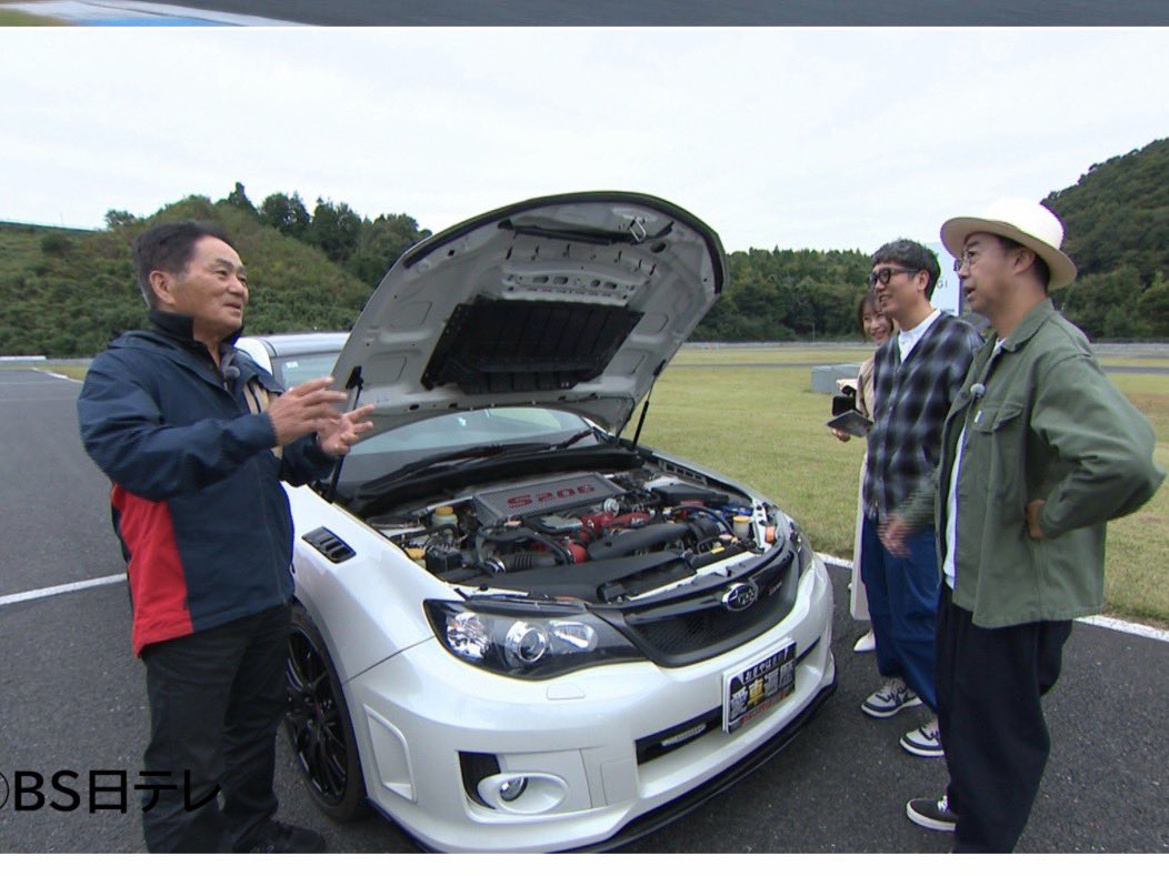 BOXER_GrA_GC8's tweet photo. #スバル車維持活中

来たる1月24日土曜日のBS日テレ「おぎやはぎの愛車遍歴」に以前撮影協力させていただきました、GVB S206 NBRが登場します。

ゲストは元STI監督の辰己英治さん‼️
12月に放送されたBC5 レガシィの回の後編で、
放送時間は1月24日（土）21:00～21:54です。

お時間ある方は是非よろしくお願いします。