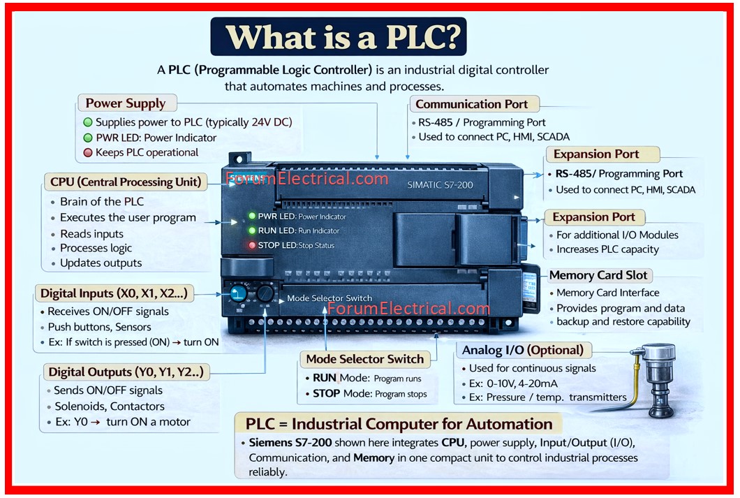 Rabert_infohe's tweet photo. What is a PLC?
https://t.co/wZ0JeKil4X

#PLC #ProgrammableLogicController #PLCBasics #PLCProgramming #IndustrialAutomation #ControlSystems #AutomationEngineer #ElectricalEngineering #PanelDesign #FAT #FactoryAcceptanceTest #Instrumentation #SCADA https://t.co/yzCxd2sIJw