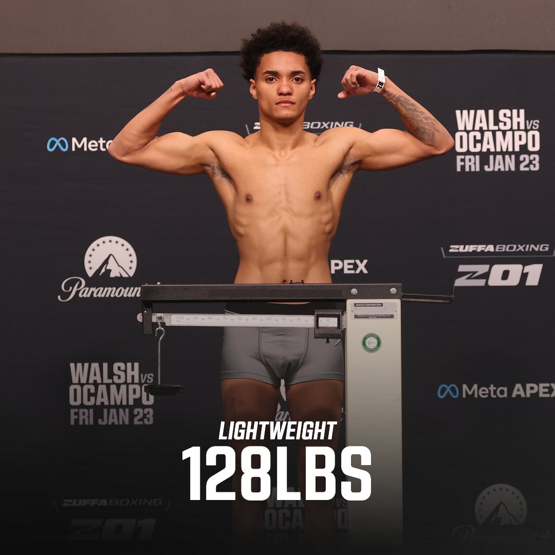 Zuffa_Boxing's tweet photo. Troy Nash - 128lbs 🥊

#ZuffaBoxing01 | @RealTroyNash https://t.co/16BtdsnwB6