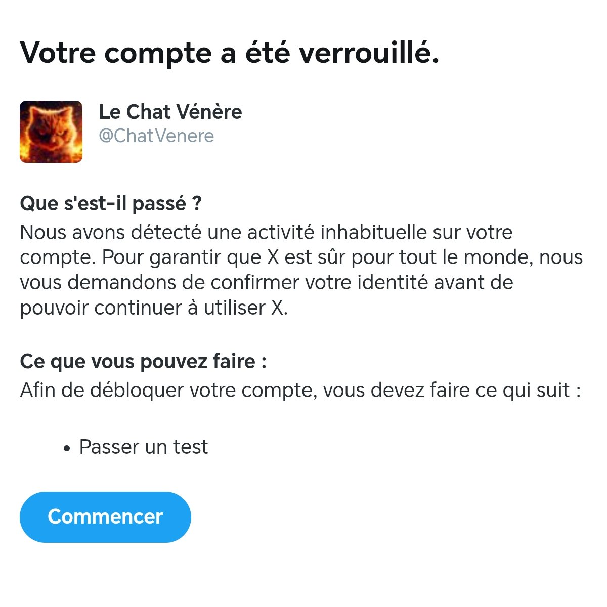 🤡🤝💩
Il m'en faudra plus pour me faire taire !
Et si on cherche à me faire taire, c'est que je dérange 😏 #TweeteCommeUnConspi