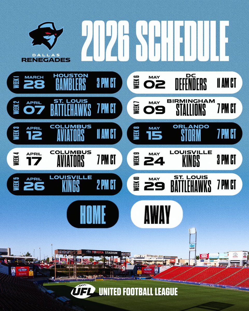 Dallas Renegades tweet media