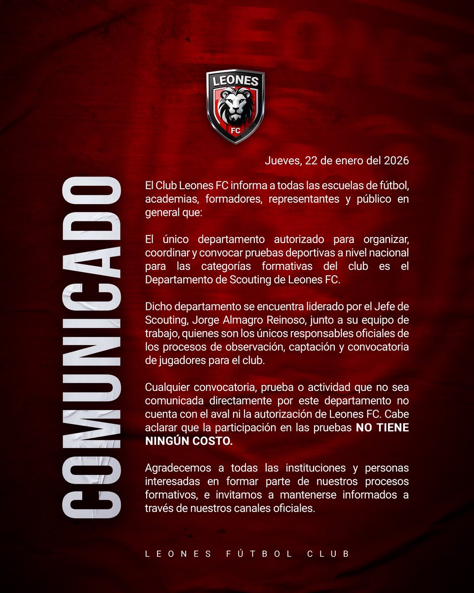 Leones FC tweet media