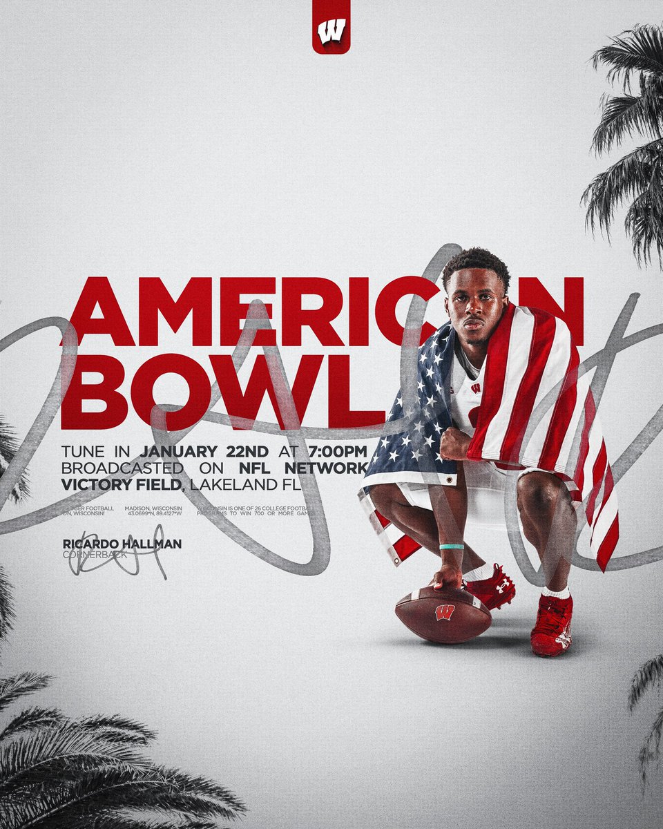 Wisconsin Football tweet media