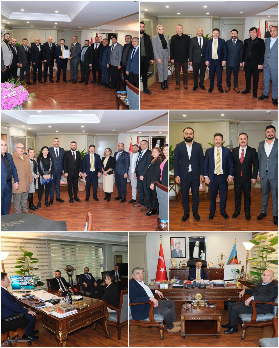 MehmetYiginer's tweet image. Ankara Servis Aracı İşletmecileri Esnaf Odası Başkanımız İlyas Aktürk, Ankara Esnaf ve Sanatkarlar Odası Başkanımız Şükrü Orhan, İstanbul Avcılar Otobüs Minibüs Taksi Kamyonet Sahip ve Şoförleri Esnaf Odası Başkanımız Kemal Türk, Şanlıurfa Oto Galericiler ve Oto Kiralamacılar…