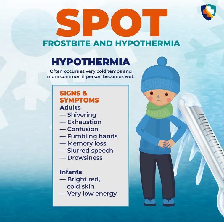 Healthiercole's tweet photo. Baby, it is going to be COLD this weekend!
Keep Jack Frost from nipping more than your nose and follow these tips for spotting and avoiding hypothermia and frostbite!
Additional hypothermia info: https://t.co/AqhBTuDccC
Warming centers: https://t.co/405wSze7CC https://t.co/TA62qzNPUk