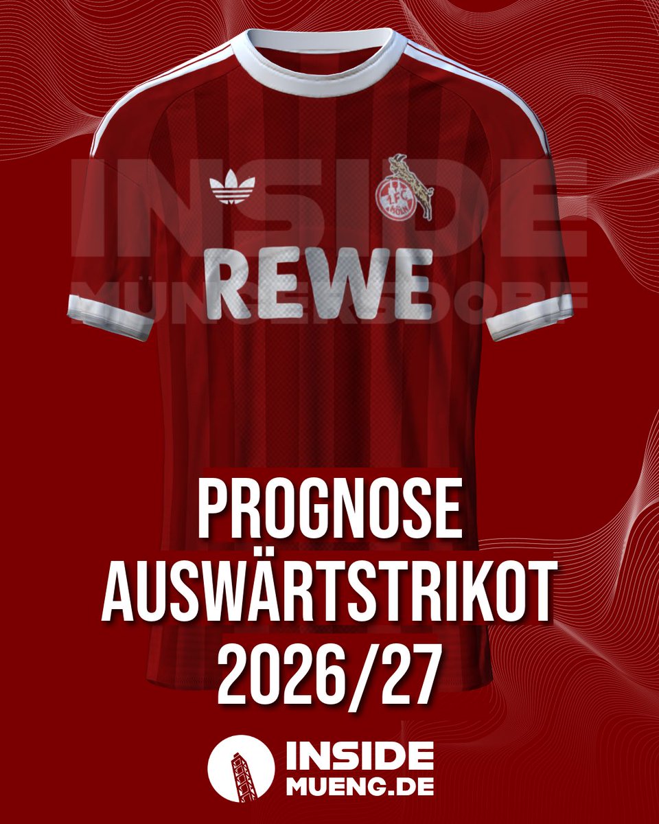 insidemueng's tweet photo. 👀 | Unsere Einschätzung: Das FC-Auswärtstrikot 2026/27 dürfte sich wohl optisch an der Double-Saison 1977/78 und der Adidas-Era orientieren.

Trefoil-Logo, Retro-Geißbock und klassische Adidas-Elemente sprechen für eine klare Retro-Linie.

Mehr auf Instagram! https://t.co/GhuTdxzZ3T