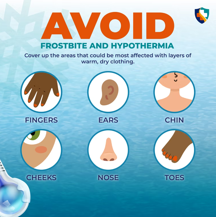 Baby, it is going to be COLD this weekend!
Keep Jack Frost from nipping more than your nose and follow these tips for spotting and avoiding hypothermia and frostbite!
Additional hypothermia info: Health.Mo.Gov/living/healthc…
Warming centers: Health.Mo.Gov/warmingcenters
