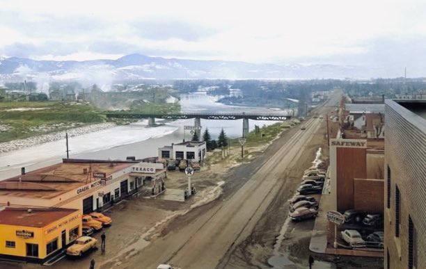 Missoula Riverfront circa 1950