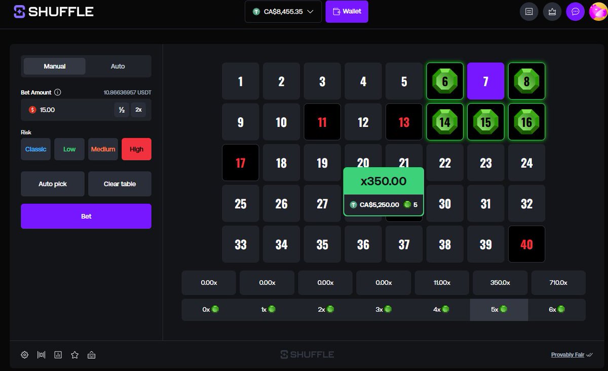 BANNNGGGGG!!! $15 -> $5,250!! 
I love you <a href="/shufflecom/">Shuffle.com</a>... ❤️

🎁 FLASH $100 GIVEAWAY! 🎁
✅ Follow 
✅ Like &amp; RT
✅ Reply w/ Shuffle Username

⏰ 72 HOURS ONLY!

CHECK OUT MY $10K LEADERBOARD ➡️ obierewards.gg/leaderboards/s…