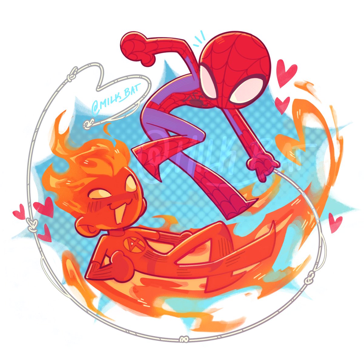 milk__bat's tweet image. spidertorch keychain design :P for me but i might sell some
