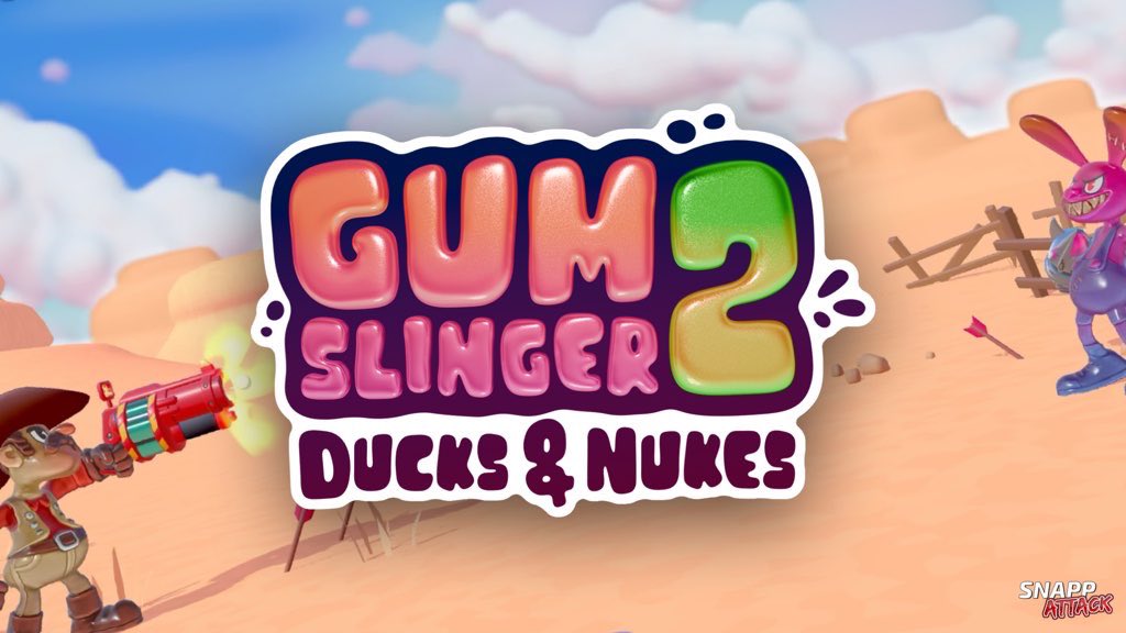 snappzillagames's tweet image. Recently released arcade dueling game, Gumslinger 2: Ducks &amp;amp; Nukes iOS #SNAPPReview!
snappattack.com/2026/01/22/gum…

#mobilegames #indiegames #indiedev #mobilegaming #videogames #gaming #iphone #games