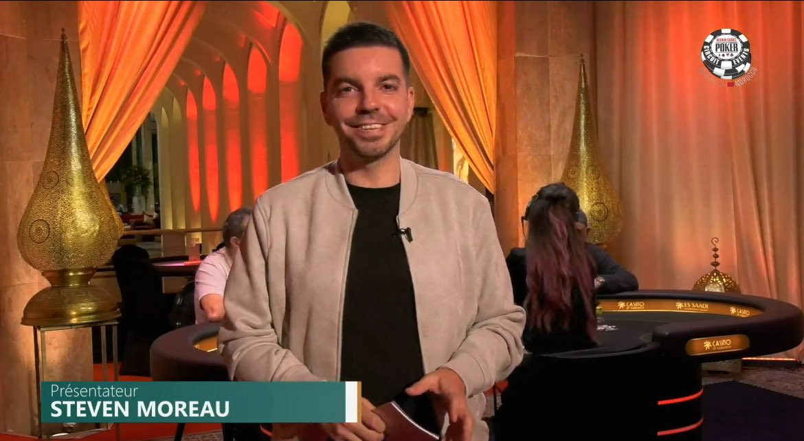 Toute la semaine à Marrakech pour les #WSOPC ! 🇲🇦

Au programme, présentation des Tables Finales, édition de vidéos et interview pour les réseaux sociaux 🎥😎

À suivre ici ➡️

instagram.com/casinodemarrak…