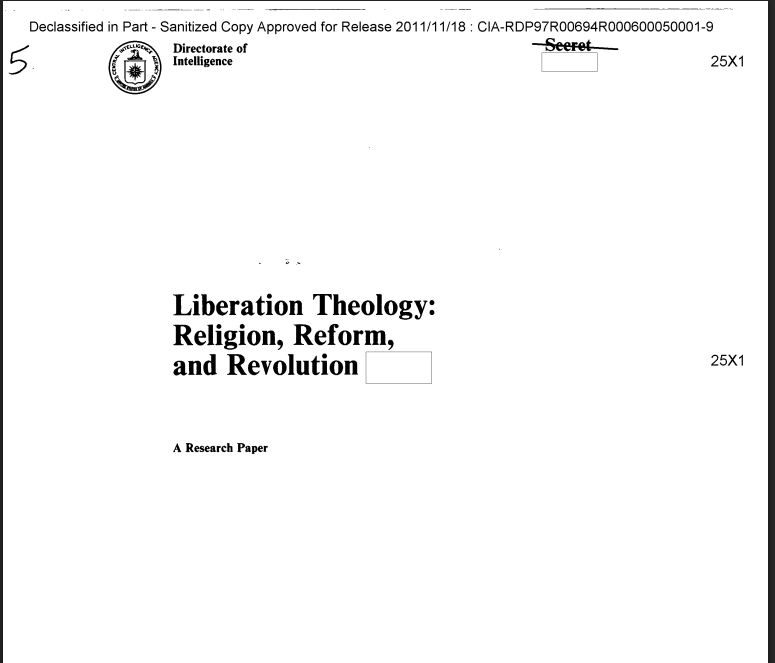 DavidHundeyin's tweet image. Between the 1960s and the 1980s, under the guise of "countering Communism," the CIA infiltrated Christian movements all over Africa and the Global South with the mission of steering Christian doctrines away from so-called "Liberation Theology" (teachings that encouraged people to…
